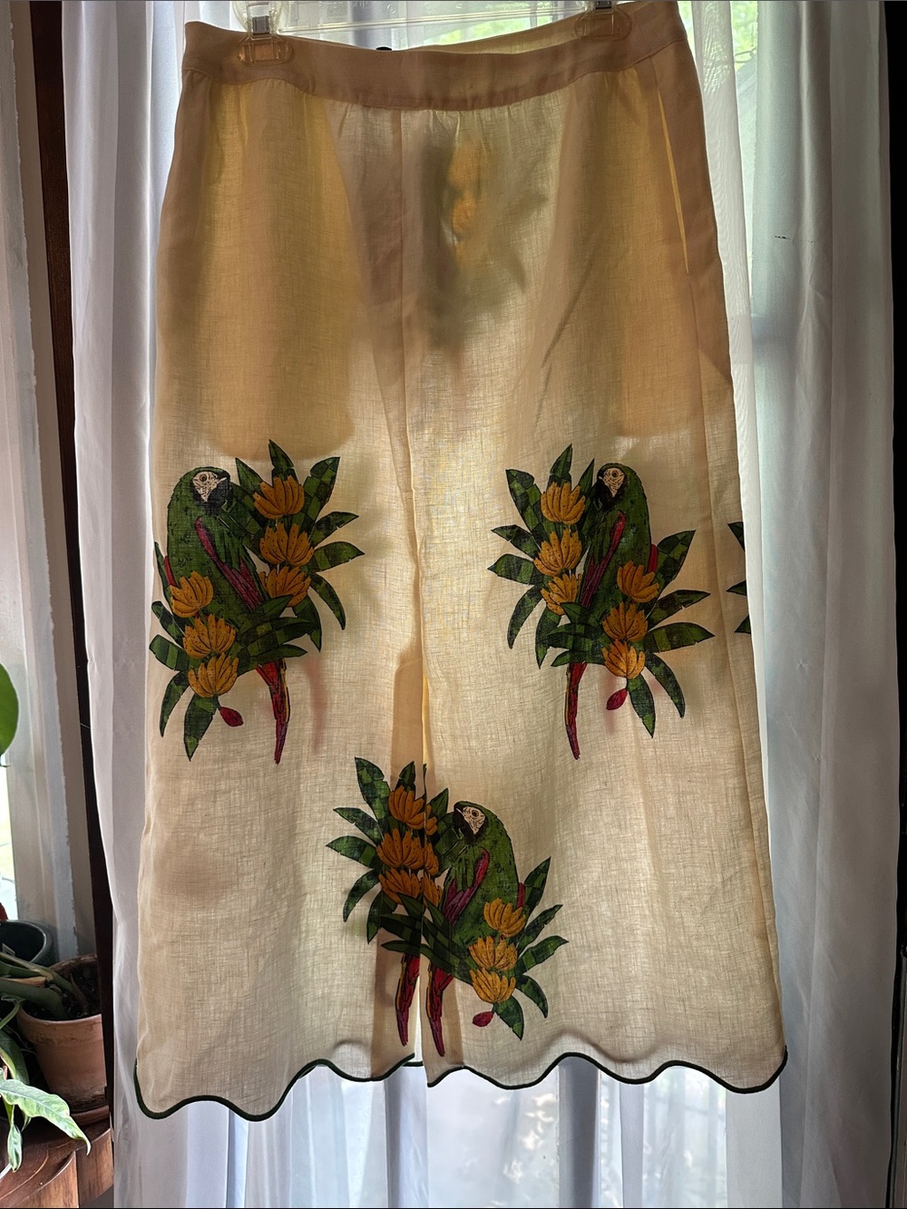 NWT Farm Rio 100% linen skirt - Picture 5 of 6